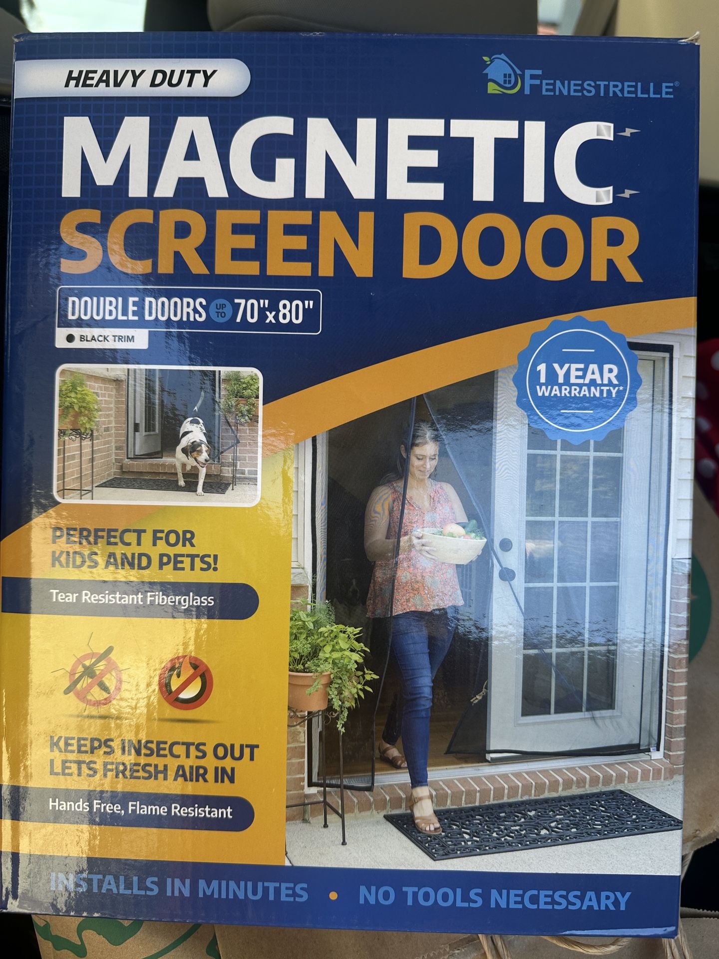Magnetic Screen Door