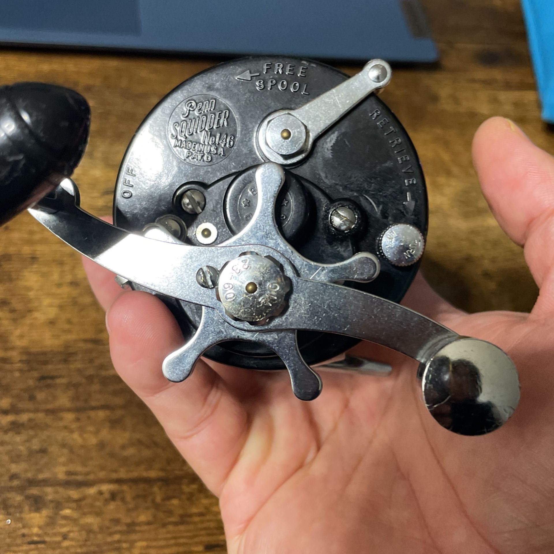 Vintage Penn #146 Fishing Reel Squidder