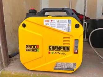 Champion 2500 - Watt Dual Fuel Inverter Generator