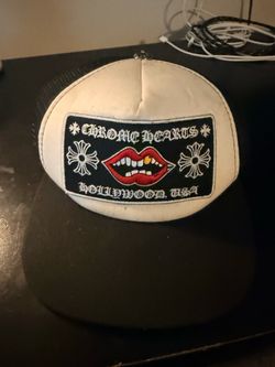 Chrome heart hat