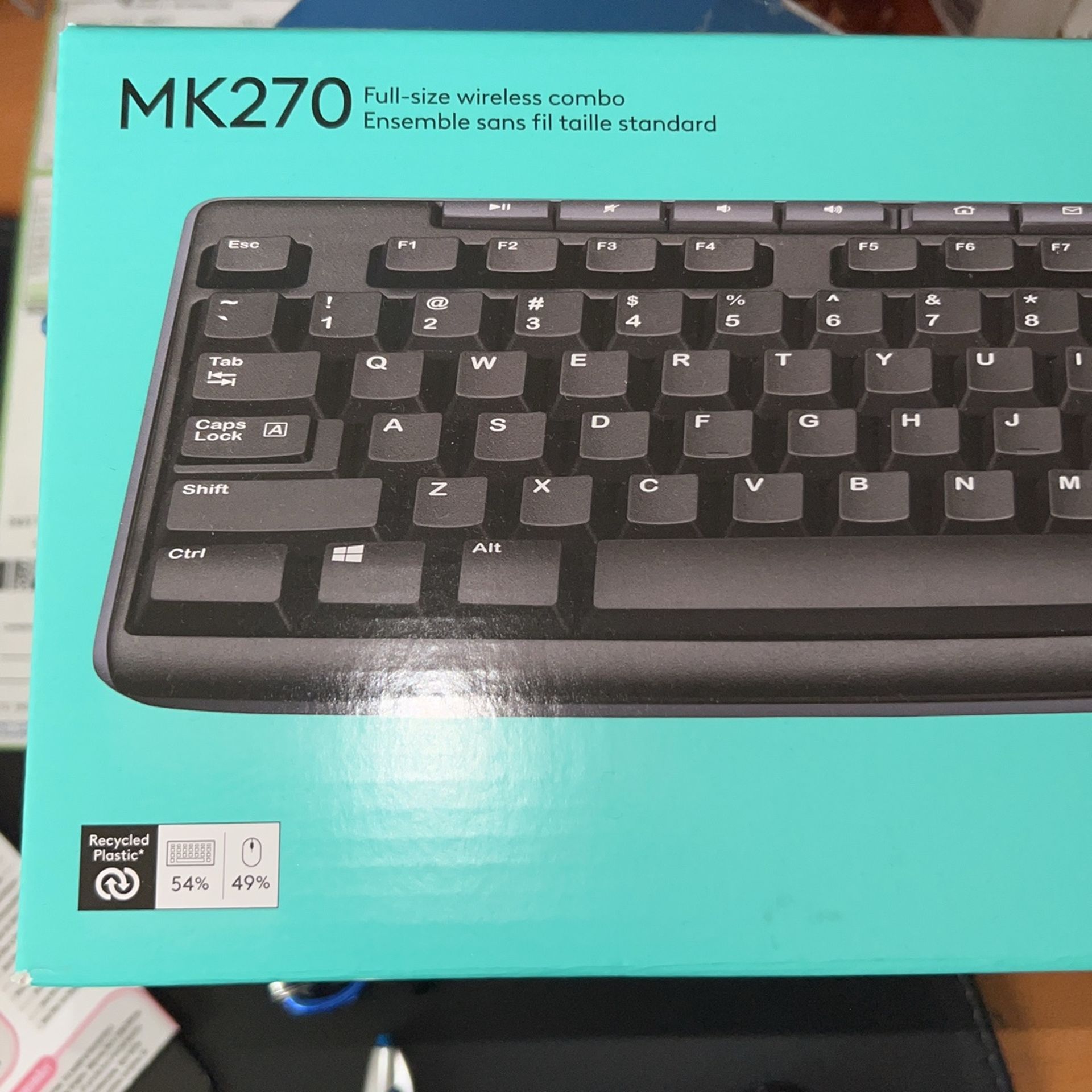 Logitech MK270 Wireless Keyboard And Mouse 