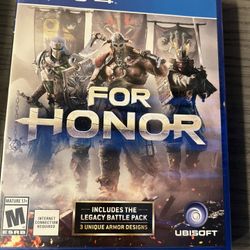  Ps4 Game ,For Honor 