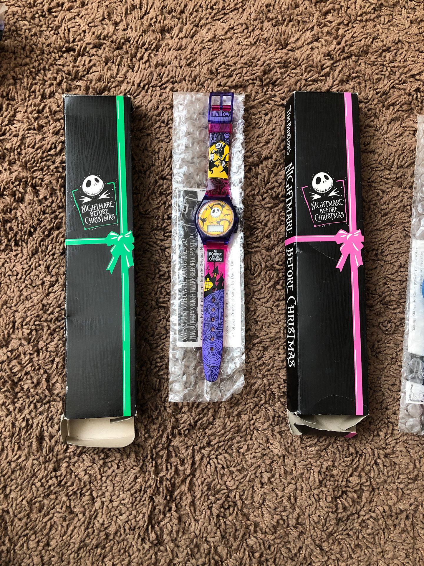 Nightmare Before Christmas watches-1990s
