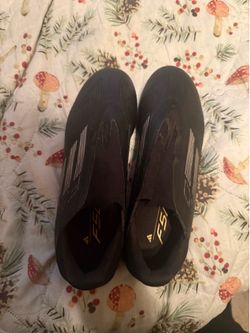 F50 gold and black no laces