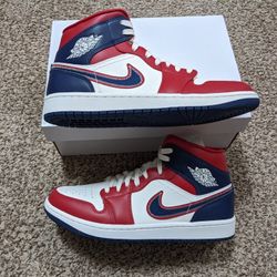 Air Jordan 1 Mid USA Size 9 M