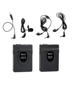 Wireless Lavalier Microphone System for Camera ~ 164' Range