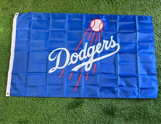 Dodgers flag size 5’x3’