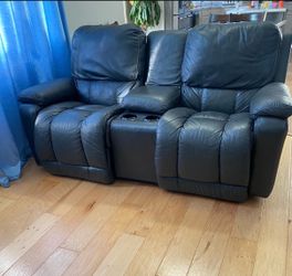 Lazboy Power Reclining Leather Love Seat