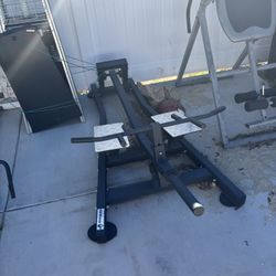 T Bar Row Machine