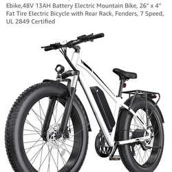 E-bike brand new sale today only $375