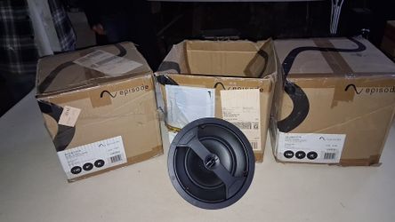 House Speakerr In Celing Thin Bezel Speakers And 6.5 In Woofers
