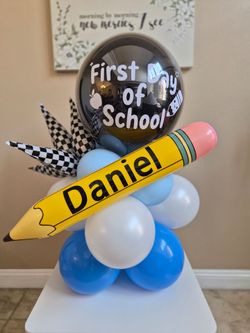 First day of shcool balloon