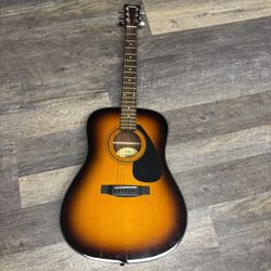 Acoustic Guitar! Free Guitar Wall Hanger!
