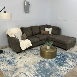 Ashley Furniture 2-Piece Gray Sectional Couch