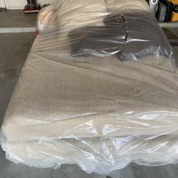 New Armless Chaise Couch