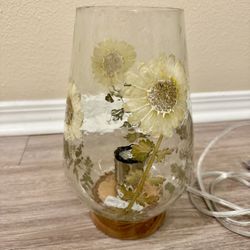 Floral Glass Decor