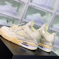 Jordan 4 Off White Sail 60