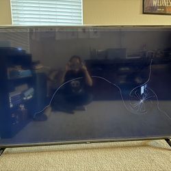 FOR PARTS TCL 65" CLASS 4-SERIES 4K UHD HDR ROKU SMART TV - 65S425