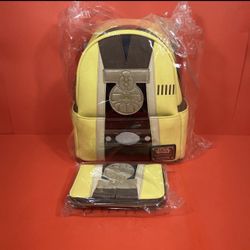 Loungefly Star Wars Luke Skywalker Medal Ceremony Mini Backpack and Wallet Pair