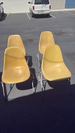 Herman Miller shell chairs