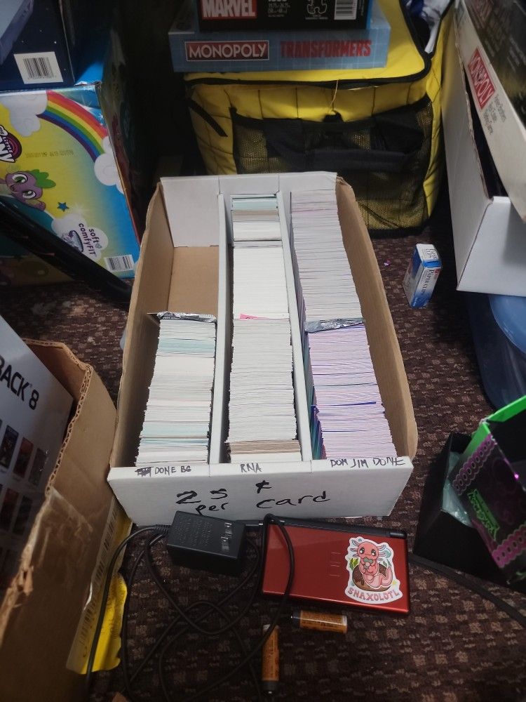 Mixed Football Cards Mixed Years 2,000+ Cards