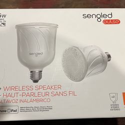 Sengled JBL smart light and Bluetooth speakers