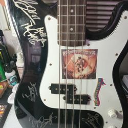 Molly Hatchet Signed Bass