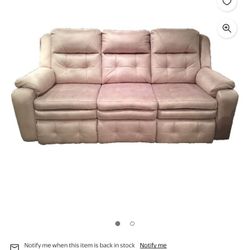 Power RECLINER SOFA/COUCH