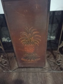 Antique Fire Screen