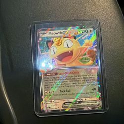 Team Rockets Metwo Ex & Meowth Ex Perfect Order 