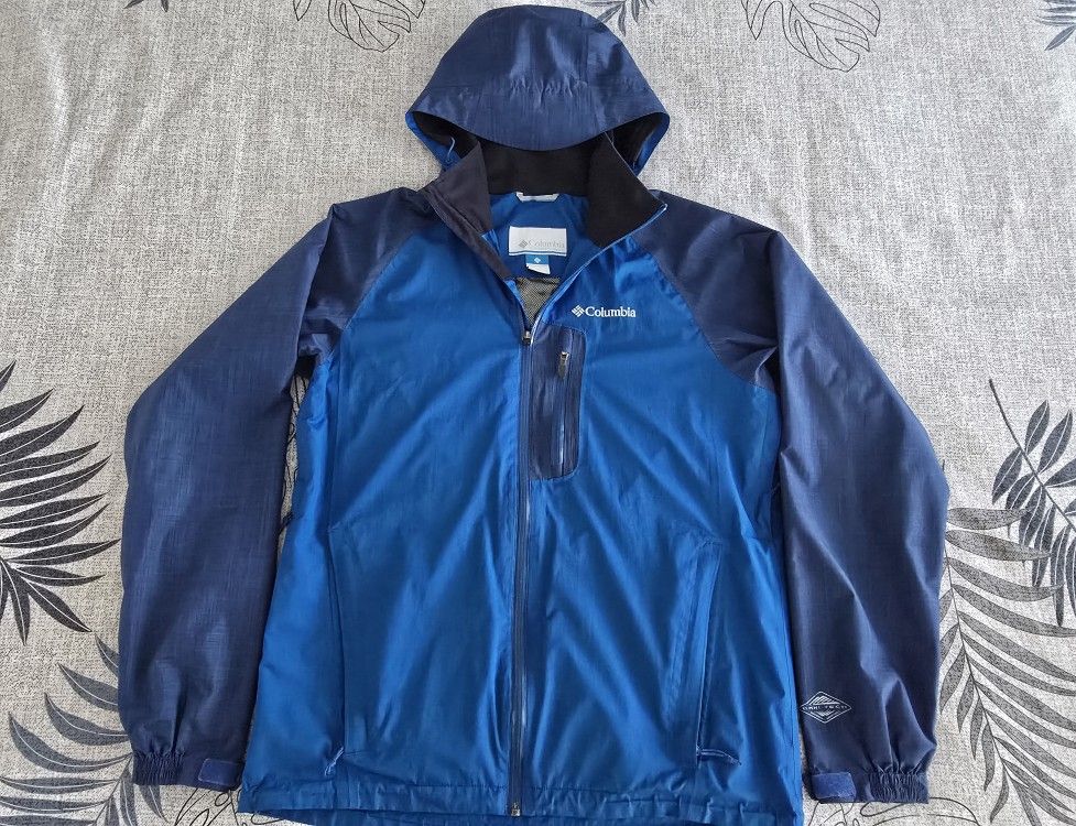 Columbia Omni Tech Hooded Waterproof Breathable Men's Jacket
