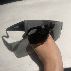 Burberry BE4291 Black Sunglasses NEW FLATOP