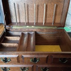 Old Vintage Jewelry Box 