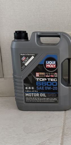 Motor Oil Liqui Moly fully synthetic for gasoline and diesel vehicles