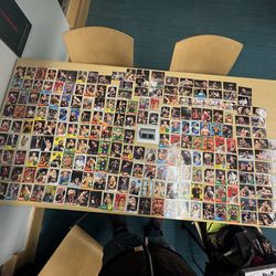 160+ wrestling cards $65