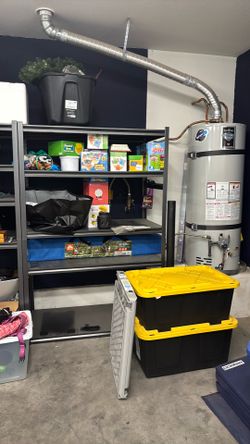$30 OBO Garage storage shelf. Pick up only