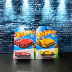 2025 Hot Wheels 198/250 Ferrari F40 Competizione HW: Exotics (RED & YELLOW)
