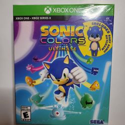 Xbox One / Xbox X Game... Sonic Colors Ultimate !!!
