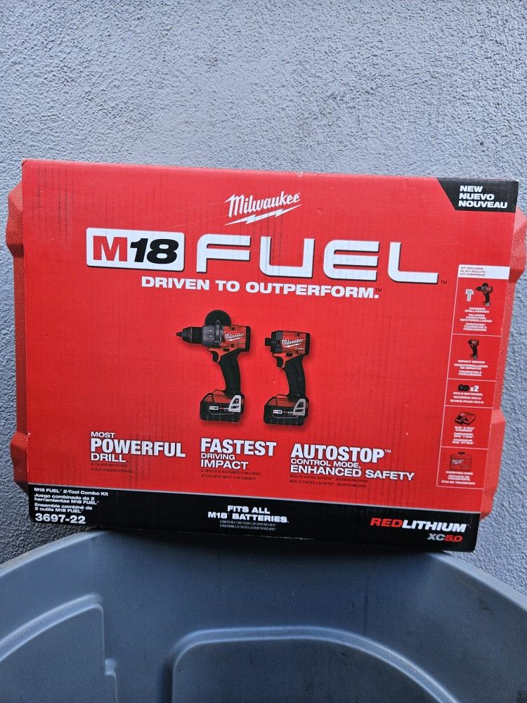 MILWAUKEE M18 FUEL TALADROS NUEVOS