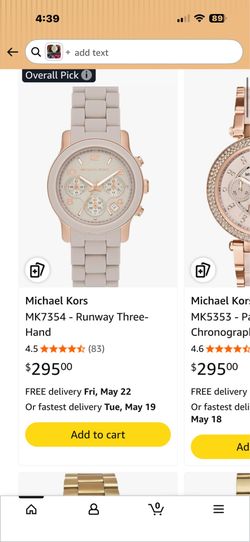 Brand new watch Michael Kors