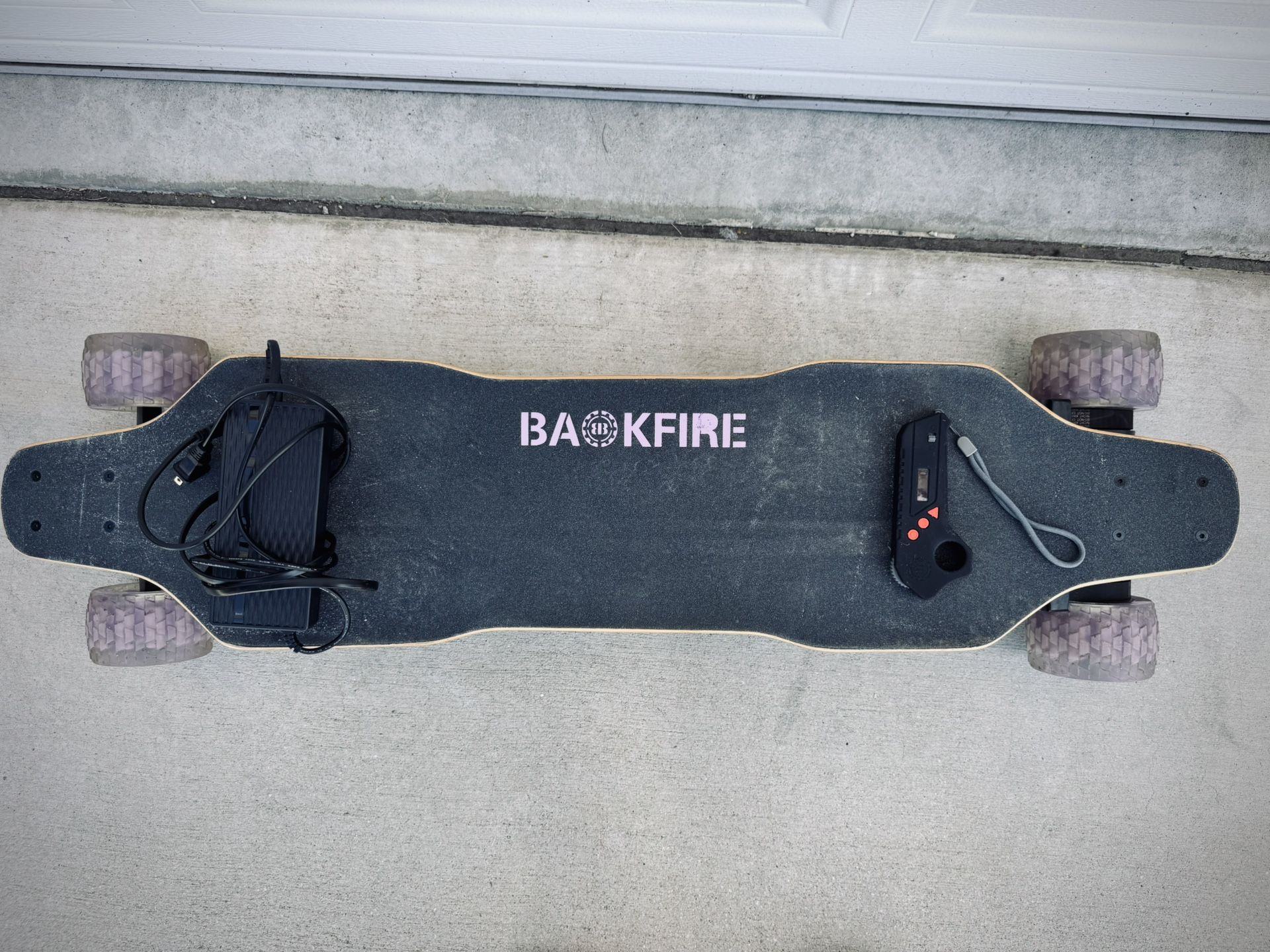 Backfire Zealot Long Board With Cloud wheels