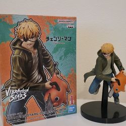 Banpresto - Chainsaw Man - Denji & Pochita, Bandai Spirits Vibration Stars Figure