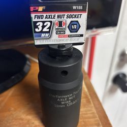 Fwd Axle Nut Socket