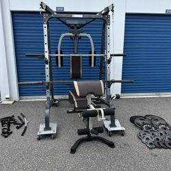 SMITH MACHINE / WEIGHTS 