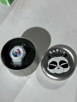 Vintage 2002 Ranma 1/2 VIZ Anime Wrist Watch Original Panda Tin Rumiko Takahashi