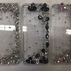 Diamond phone cover for ip, samsung