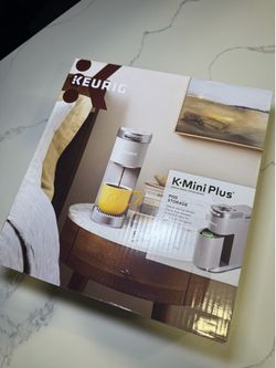 Keurig K-Mini Plus Single Serve K-Cup Pod Coffee Maker, Studio Gray