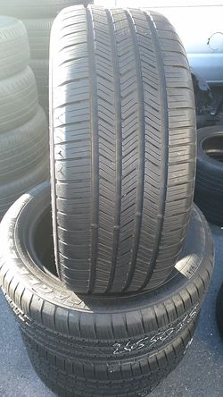 4 used tire good year eagle run flat 245/50/18