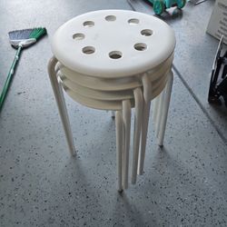 Ikea Stool, Chair, Set Of 4