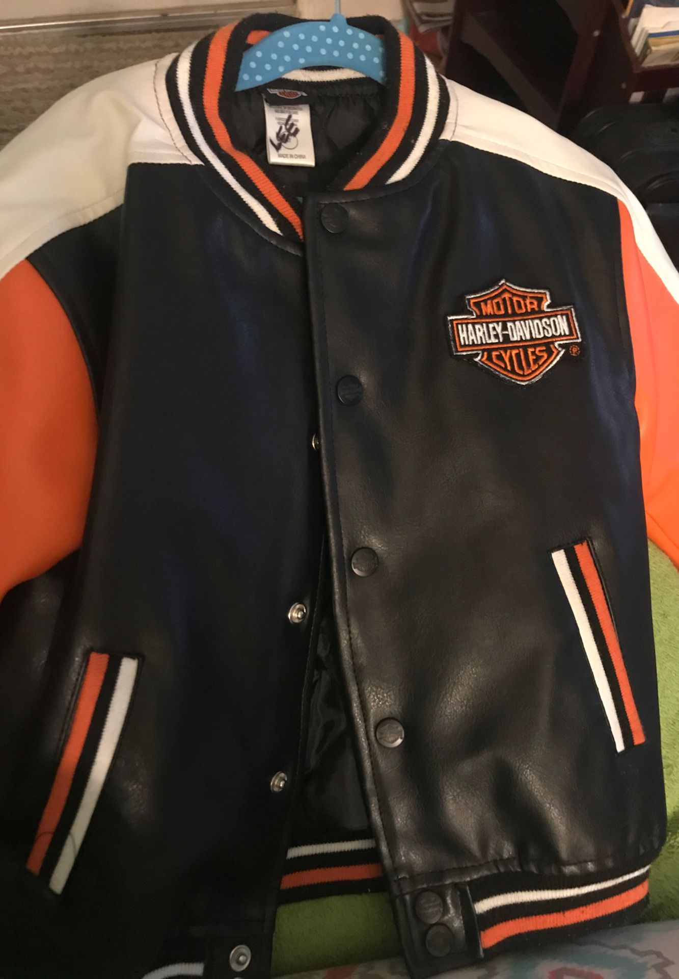 size 4 T Harley Davidson jacket Childs